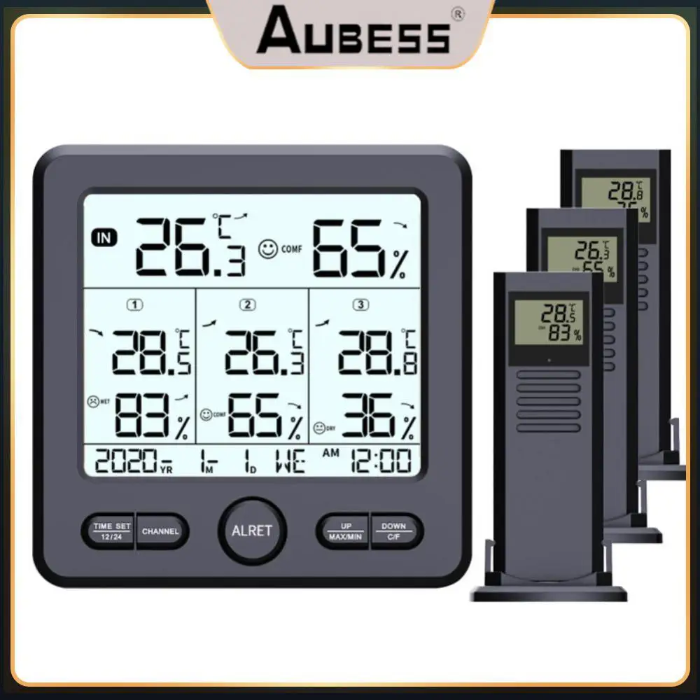 

Reliable Thermohygrometer Weather Station Temperature Meter Accurate Wifi Thermohygrometer Calibration Function