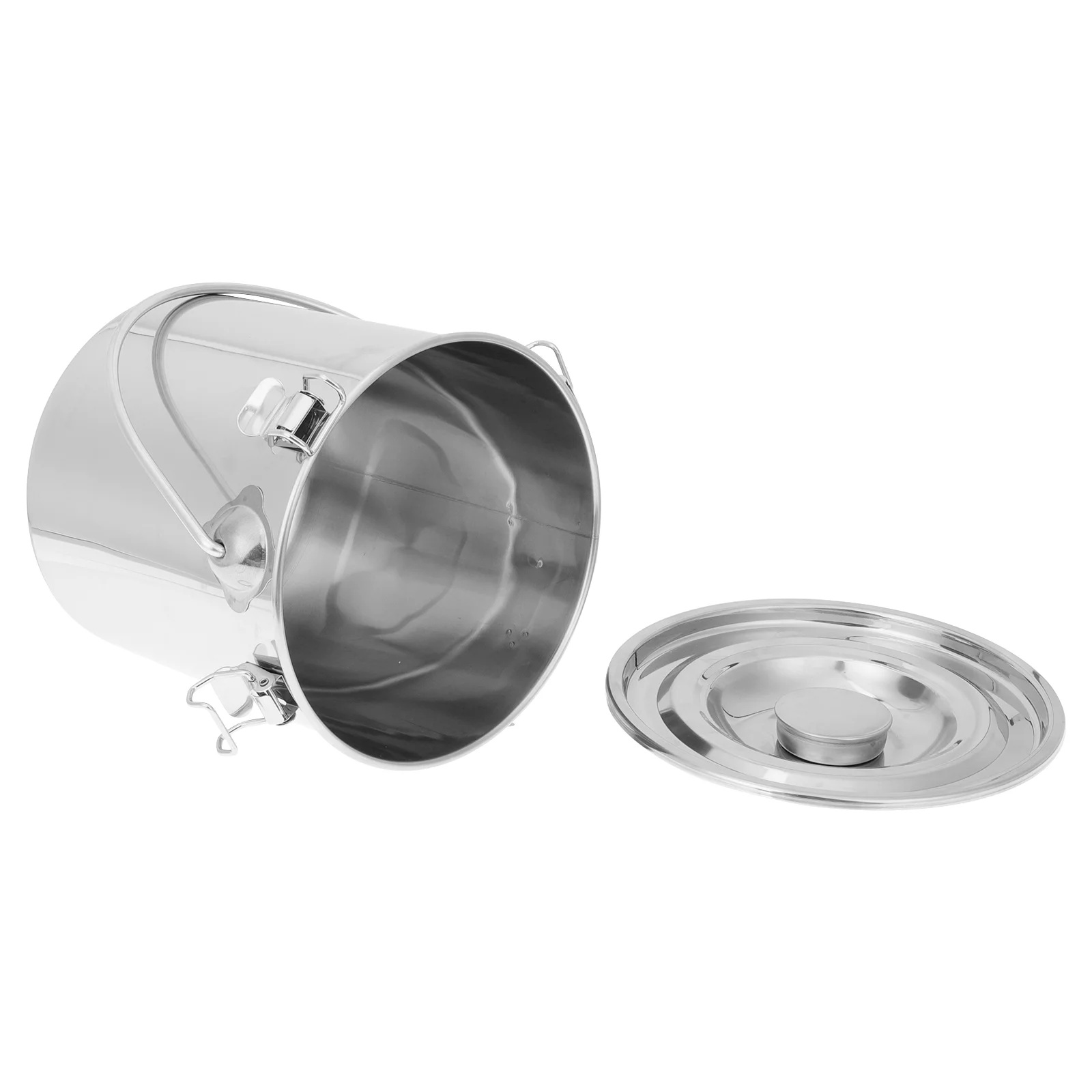 

Stainless Steel Fire Extinguisher Champagne Cooler Bucket Metal Container Ice Water Jug Lid Go Containers Lids Compost Bin