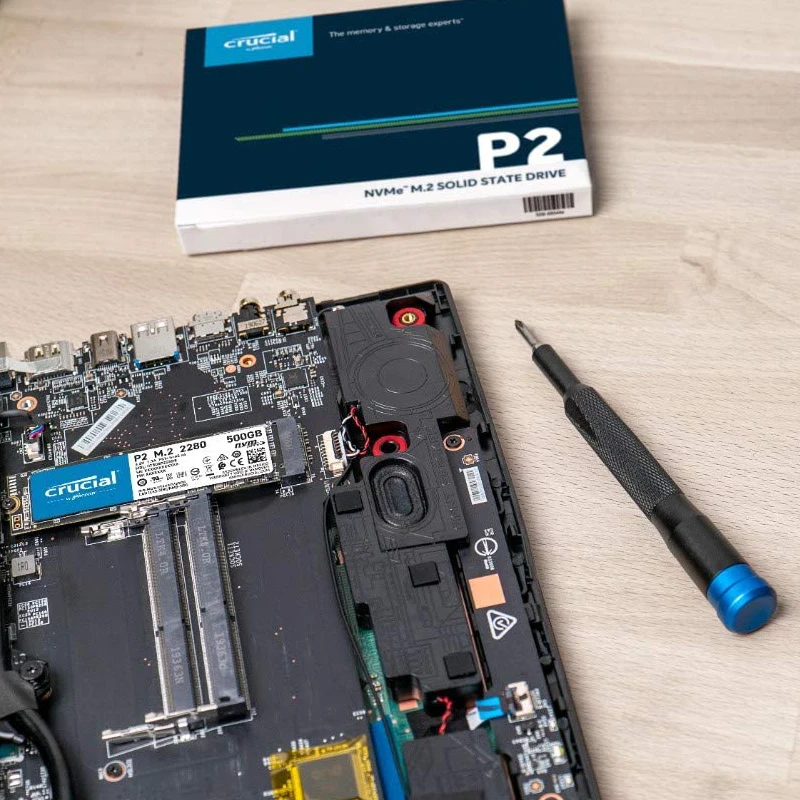 Оригинальный SSD Crucial P2 Micron 1 ТБ 2 ТБ интерфейс M.2 (протокол NVMe) 3D NAND NVMe PCIe внутренний твердотельный накопитель.