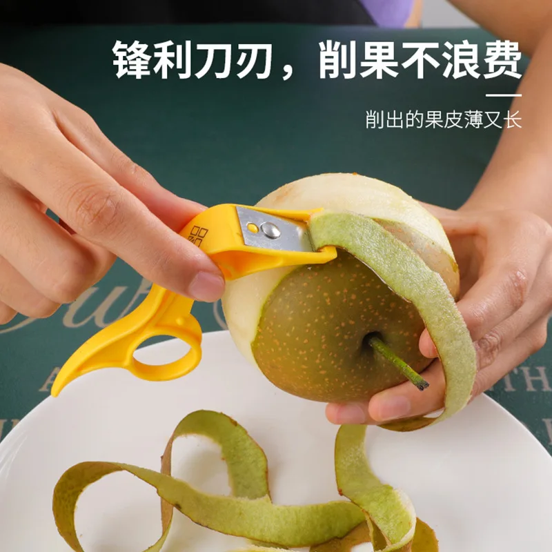 

Овощечистка для фруктов, яблок, киви, овощечистка из нержавеющей стали, портативный ручной пилинг