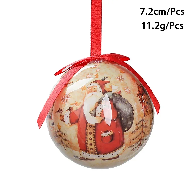 

Рождественские шары MOONBIFFY 7.2 см