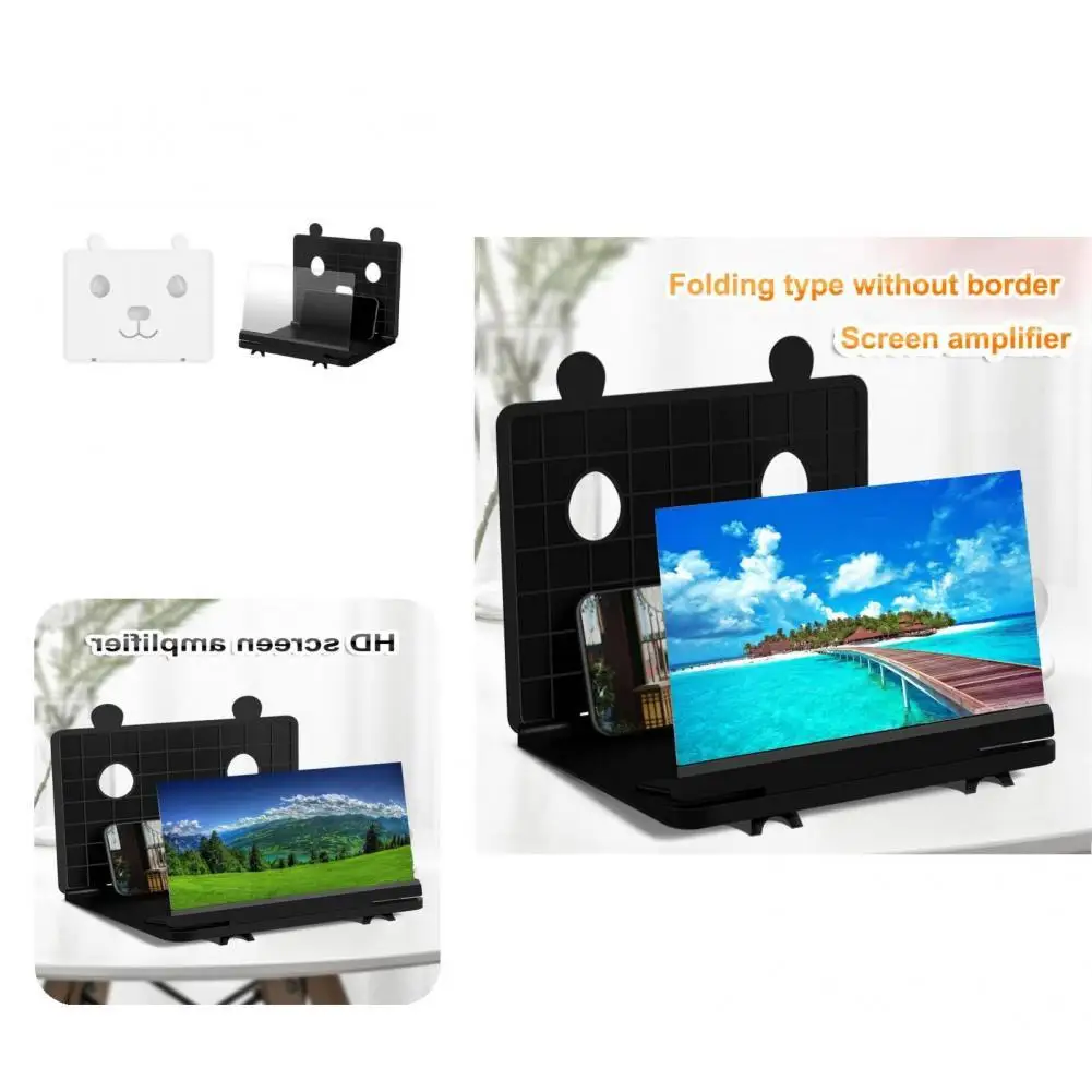 Большой держатель экрана увеличительное стекло ABS точный компактный 10-дюймовый