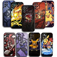 pokemon bandai phone cases for samsung galaxy s20 fe s20 lite s8 plus s9 plus s10 s10e s10 lite m11 m12 back cover funda