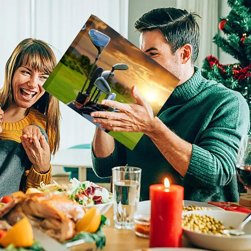 12 сеток оборудование для гольфа Адвент-календарь обратного отсчета взрослых