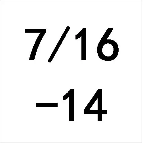 

7/16-14 7/16-16 7/16-18 7/16-20 7/16-24 UNC UNF UNS UN инструменты для резьбы правой рукой 7/16-14 16 18 20 24 7/16"