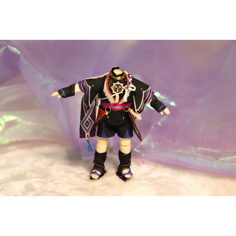 

Аниме Genshin Impact Kunikuzushi OB11 Кукла Одежда Материал посылка Косплей Prop