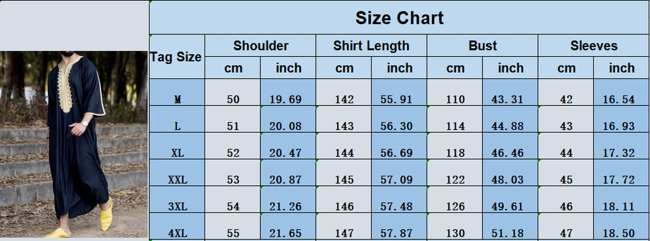 Islam Kaftan Muslim Men Clothing Moroccan Caftan Hand Embroidered Loose and Breathable Djellaba Abaya Thobe for Men Summer 2022