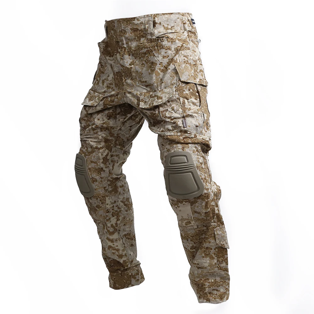 Фото Emersongear Tactical G3 Боевые брюки с наколенниками Мужские брюки-карго Охота Туризм Спорт Страйкбол Кемпинг SS №4