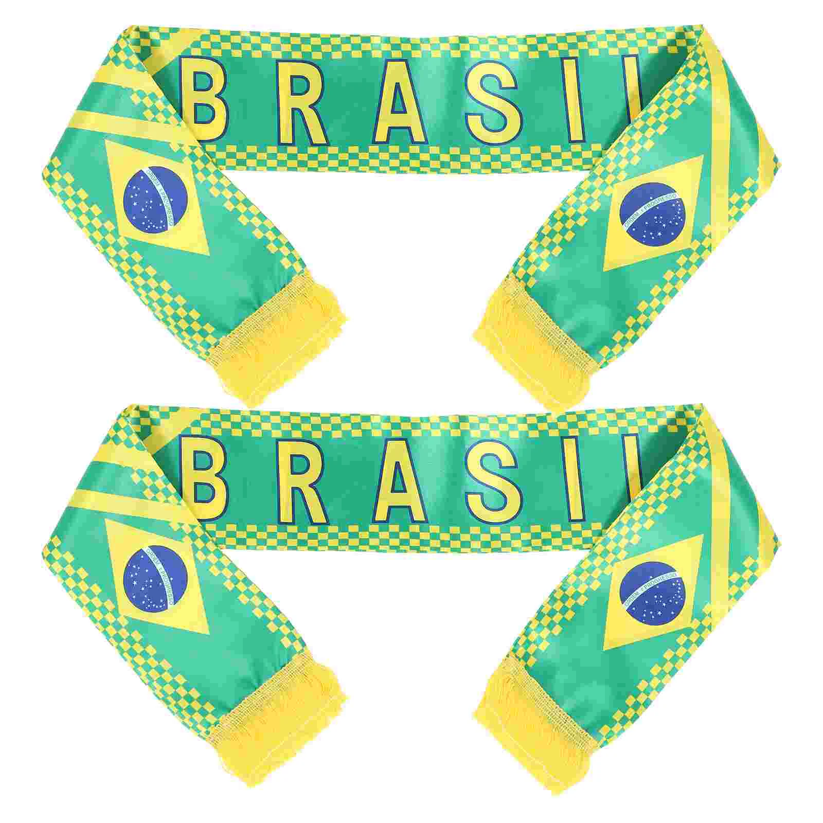 2-х шт. шарф для болельщиков футбольные мячи патриоти вязаный национальный