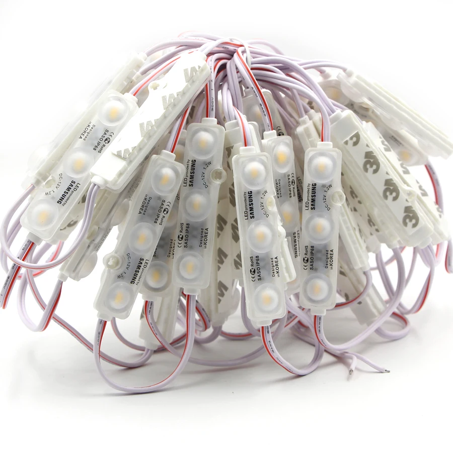 

teopek 5730 SMD светодиодный модуль освещения 3 LED DC12V