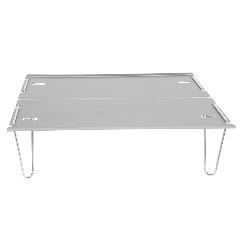 

HOT Outdoor Aluminum Alloy Camping Folding Table Portable Mini Table Barbecue Coffee Table Super Light Camping Table