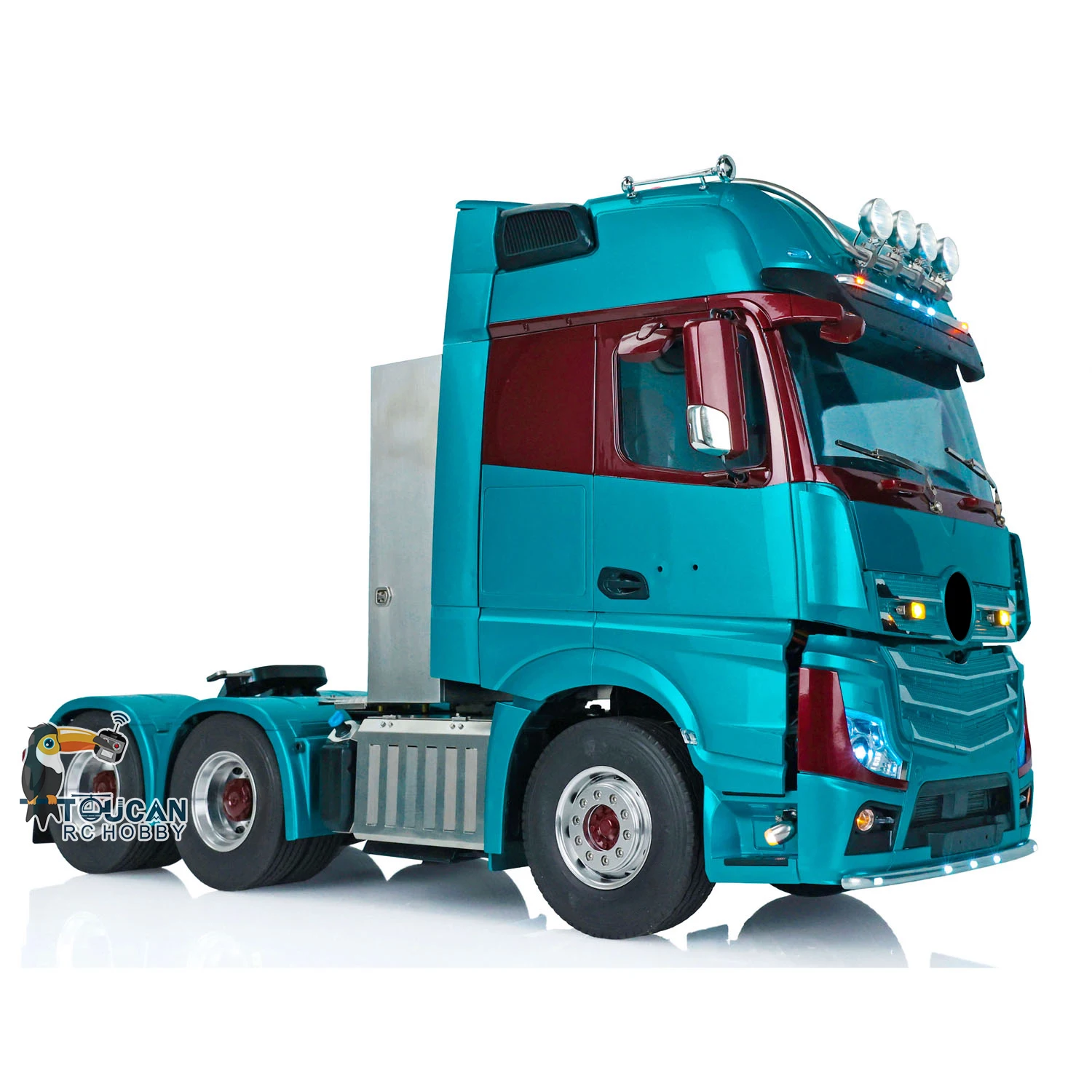 Фото Lesu 1/14 RC тягач металлическое шасси кабина 1851 3363 свет звук Toucanhobby Diy удаленная модель автомобиля Thzh1383-Smt2 №2