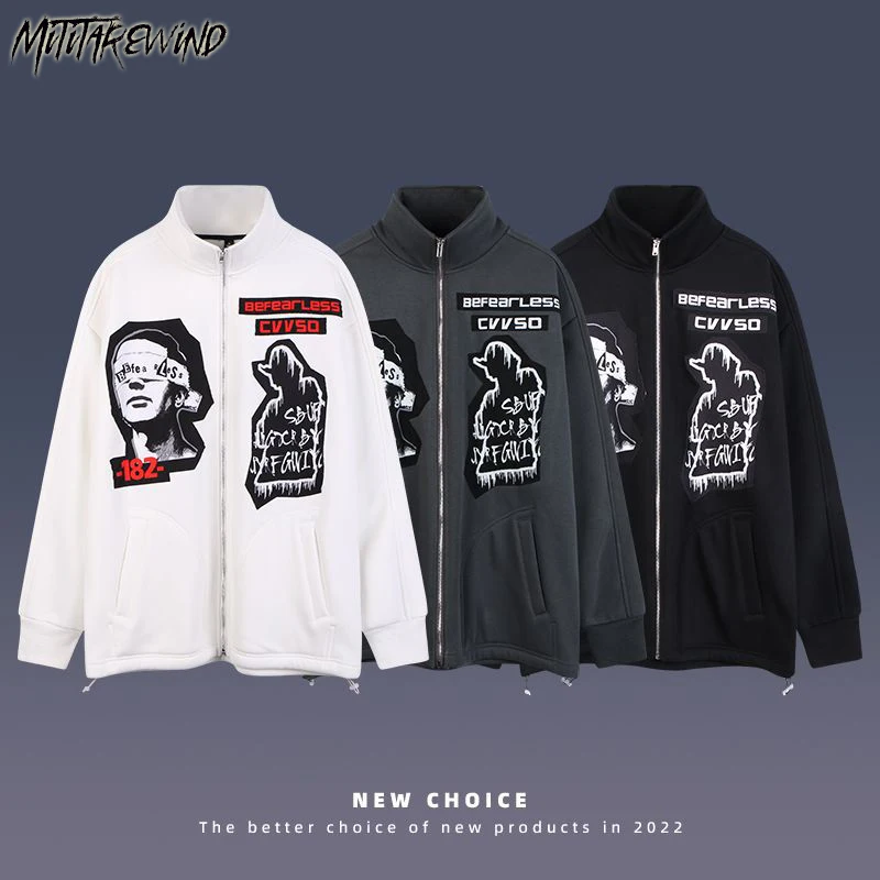 

Свитшот женский с капюшоном, уличная одежда в американском стиле, хип-хоп, с вышивкой, повседневный Свободный пуловер оверсайз в Корейском стиле, Харадзюку