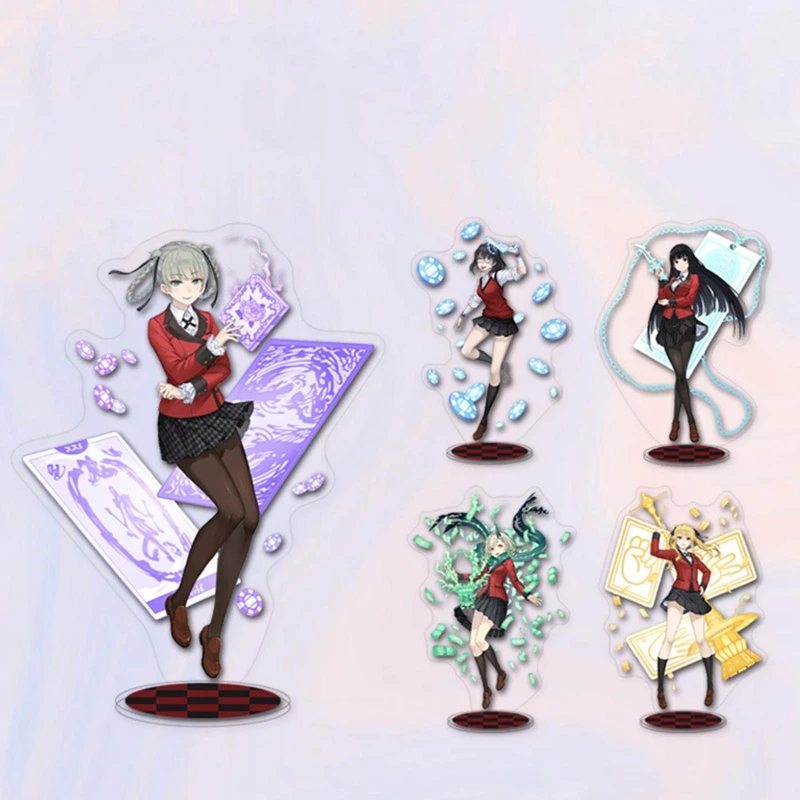 

Anime Kakegurui Acrylic Stand Table Model Action Figures Decoration Anime Activities Cake Topper Gift Toys Fans