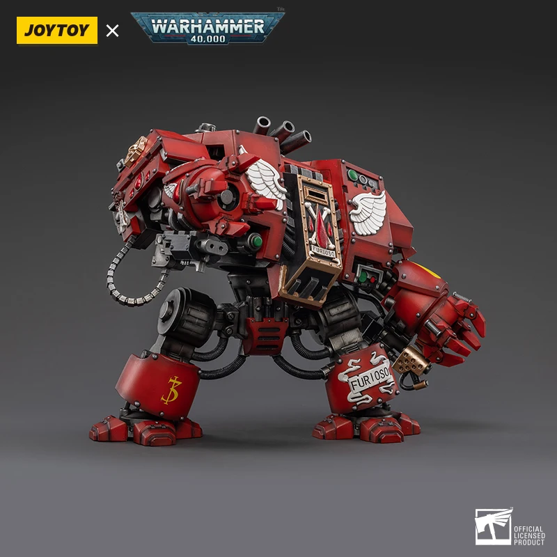 [Предпродажа] Фигурки JOYTOY Mecha Warhammer 40K 1/18 Blood Angels Furioso Dreadnought Brother Samel Коллекционная