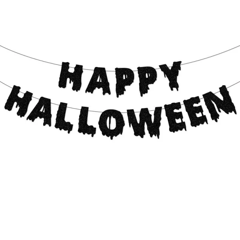 

Бумажный баннер Хэллоуин