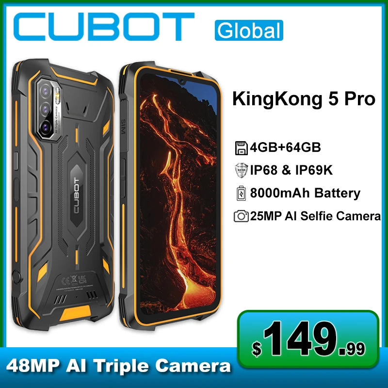 Cubot KingKong 5 Pro Rugged Smartphone 6.088