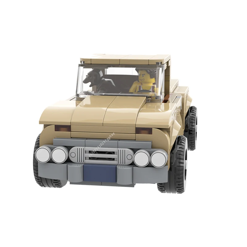 Серия городских автомобилей 1966 C1000 Пикап Строительные блоки Модель Кирпичи