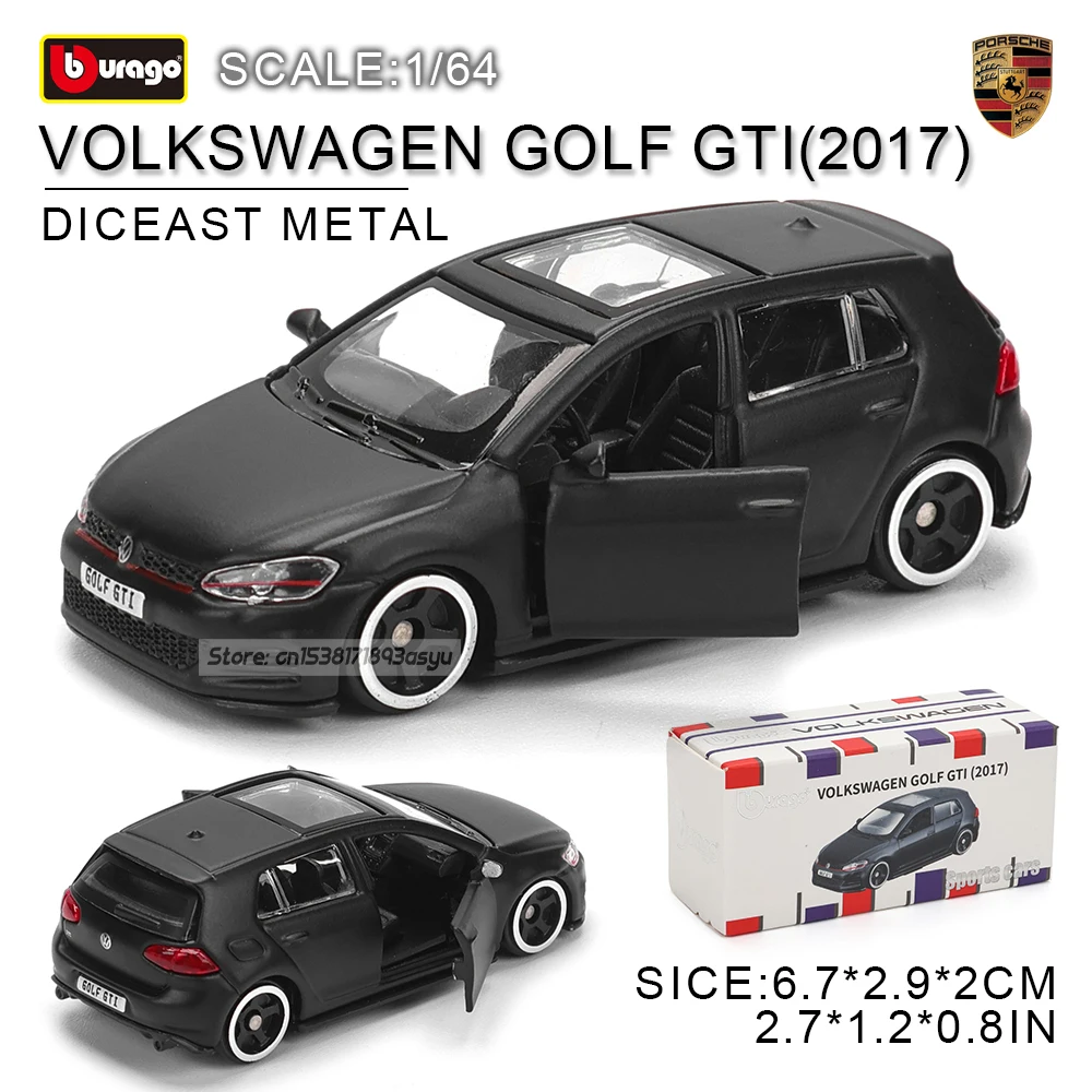 Фото Модель автомобиля из сплава премиум-класса Bburago 1:64 Volkswagen LAMBORGHINI porsche 911 Chevrolet Ford GT500 Audi Bugatti Mercedes Benz грузовик №5