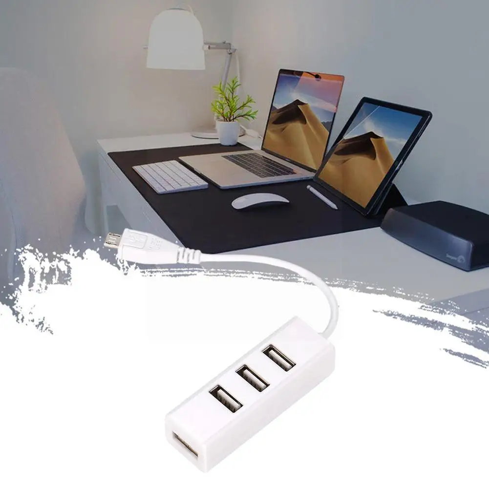 

Micro Usb To 4 Port Otg Hub Usb Hub For Raspberry Pi Zero,orange Pi,odroid,banana Pi Data Cable Accessories Home Travel G5q4