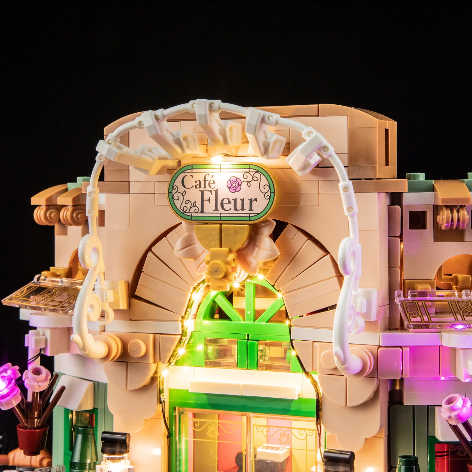 Светодиодный светильник HPROSPER 5 В (без модели) для LEGO French Café 10362 Light Up Your Building Blocks