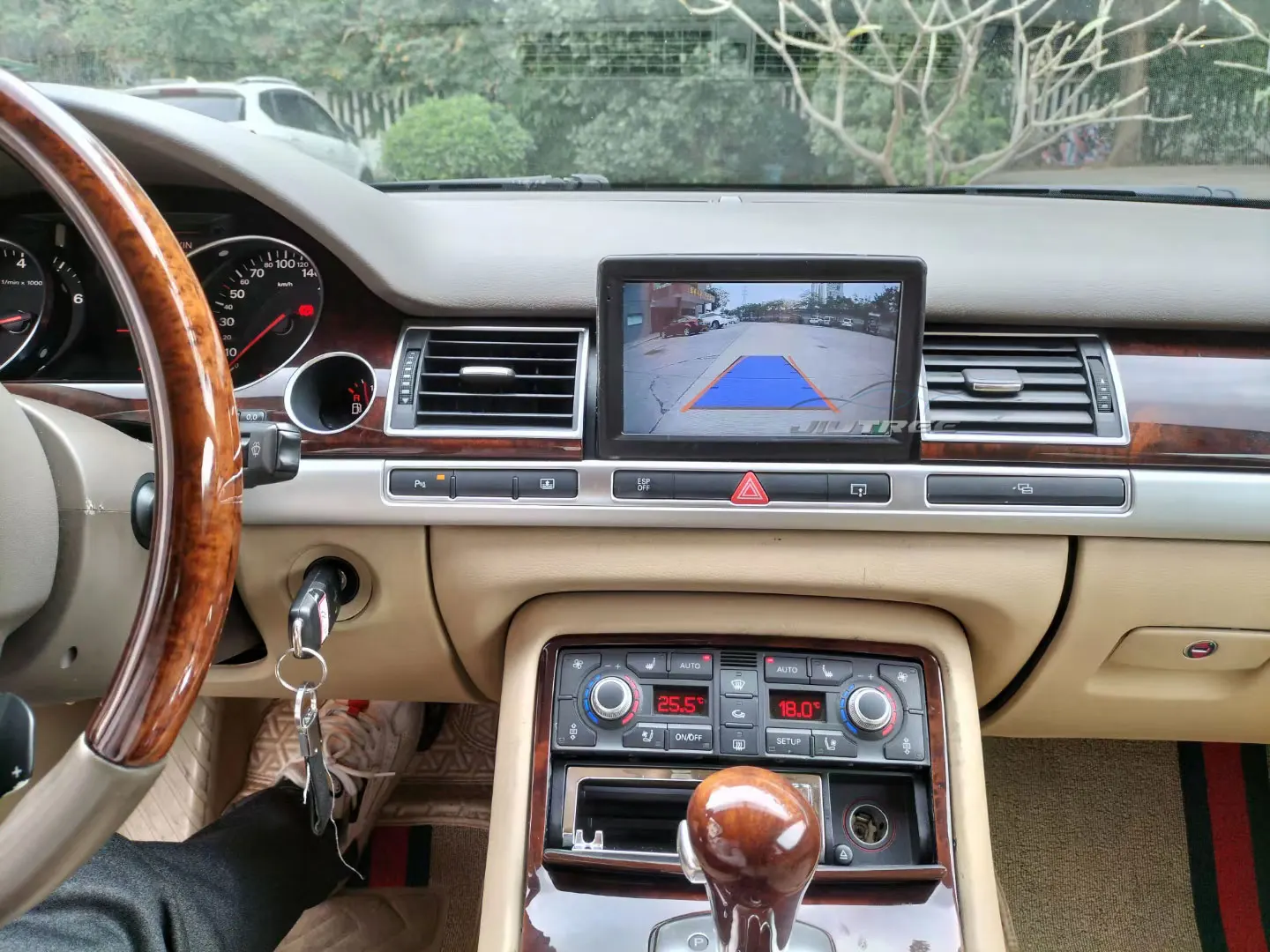 Автомагнитола на Android 10 8 дюймов 128 ГГц для Audi A8 A8L 2004-2011 IPS экран аудио-навигация