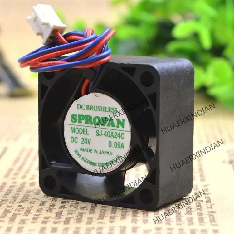 Новый SJ-40A24C 24V 0.05A 4020 4CM 2 комплект охлаждающих вентиляторов