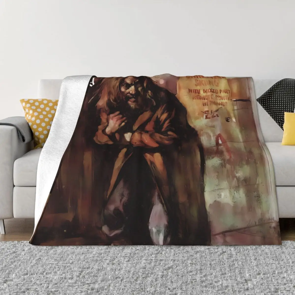 Aqu Senin Альбом Музыка Jethro Одеяло с тюлевой лентой Покрывало на кровать Плюшевое