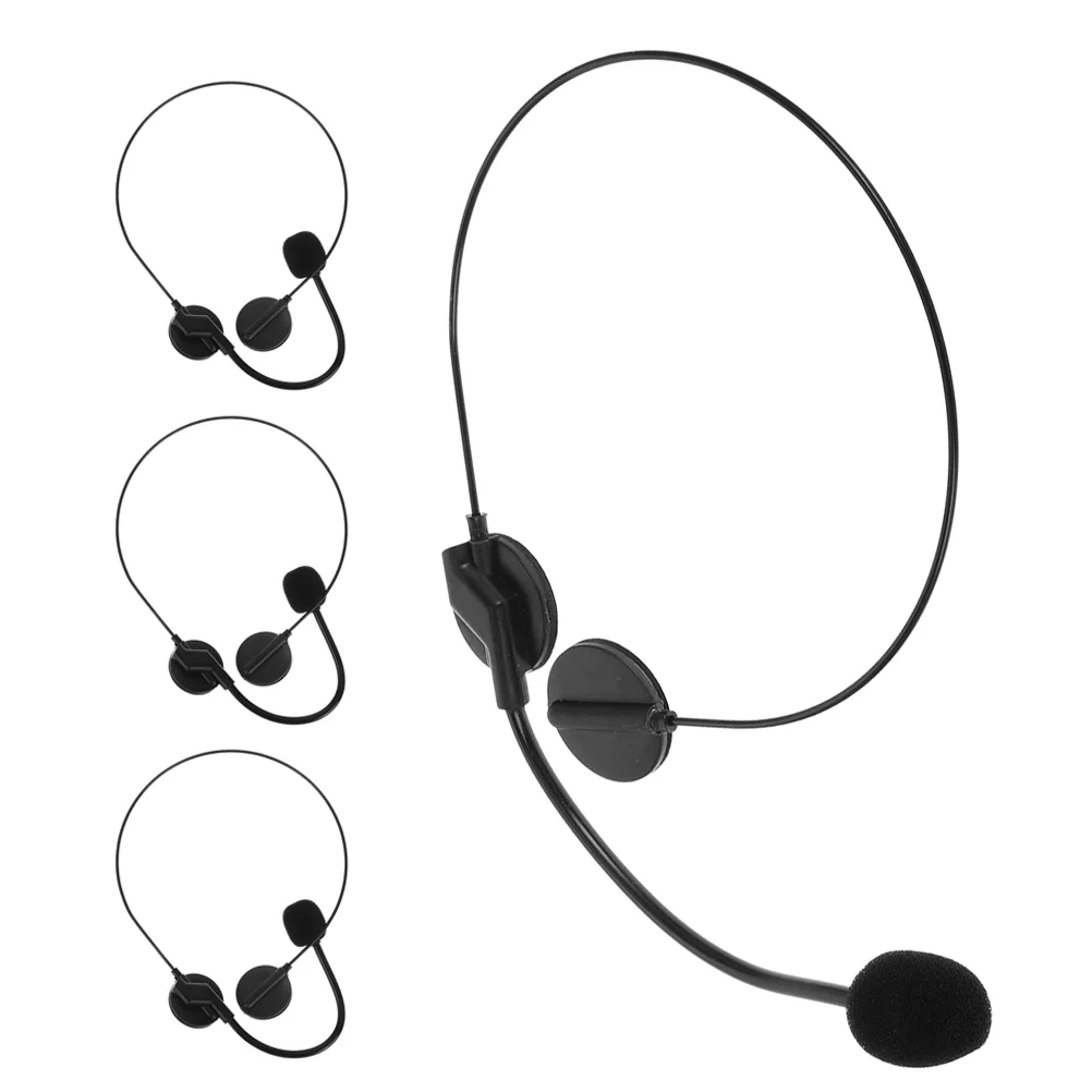 4 шт. поддельные реквизиты для гарнитуры костюм на Хэллоуин наушник рок-н-ролл