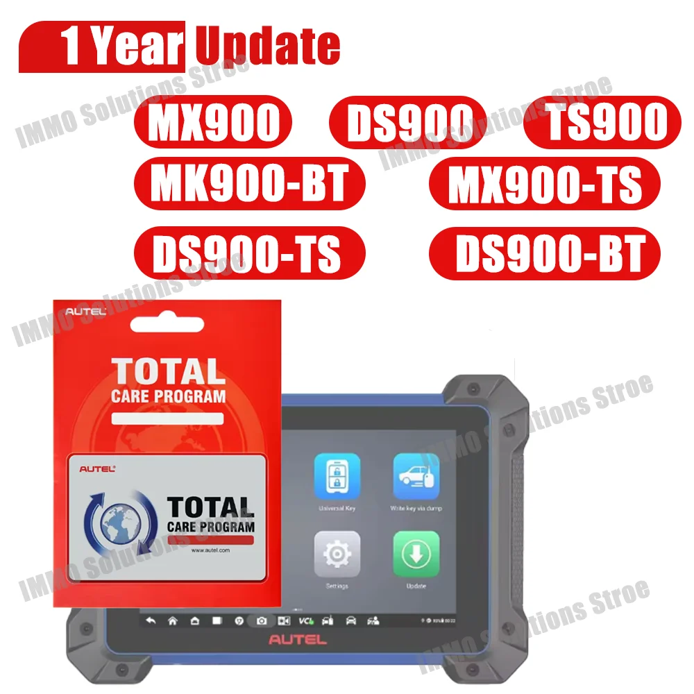 Фото Годовая подписка на обновление программного обеспечения Autel для Autel MX900, DS900, MK900-BT, MX900-TS, DS900-TS, DS900-BT, TS900 №1