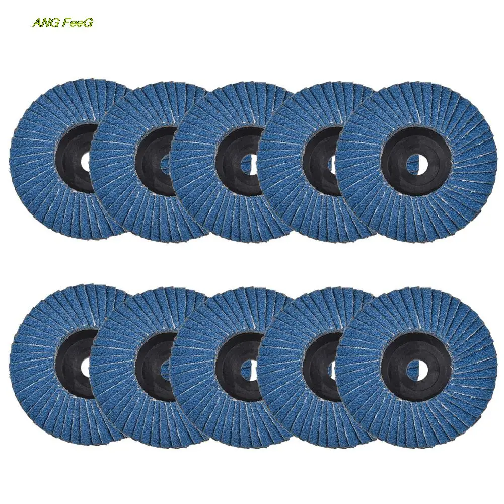 

10PCS 75mm Professional Flap Discs 3 Inch Sanding Discs 40/60/80/120 Grit Grinding Wheels Blades For Angle Grinder