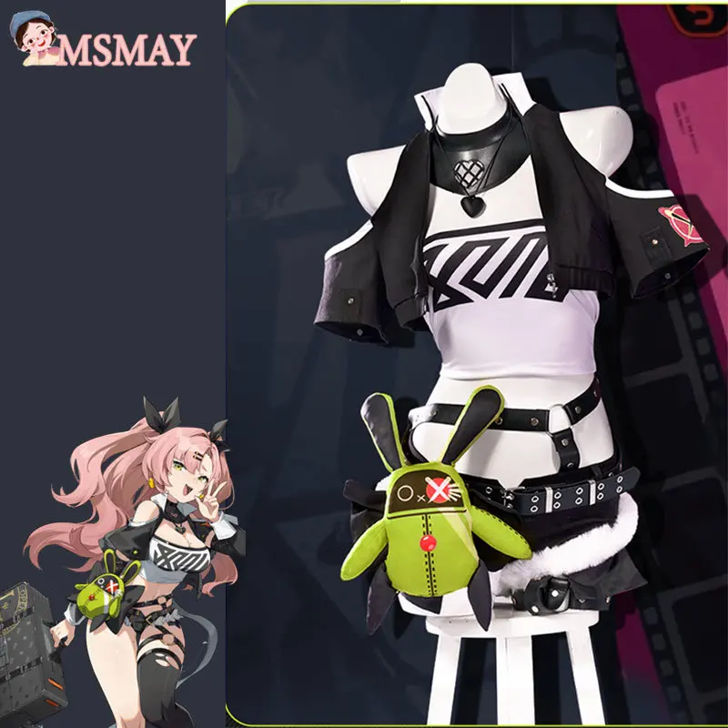 

Костюм для косплея Николь демара из игры Zenless Zone Zero MsMay рождественские новогодние праздничные костюмы сексуальные красивые