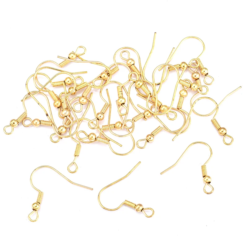 Застежки для сережек YuenZ 200 шт./лот железный крючок изготовления ювелирных