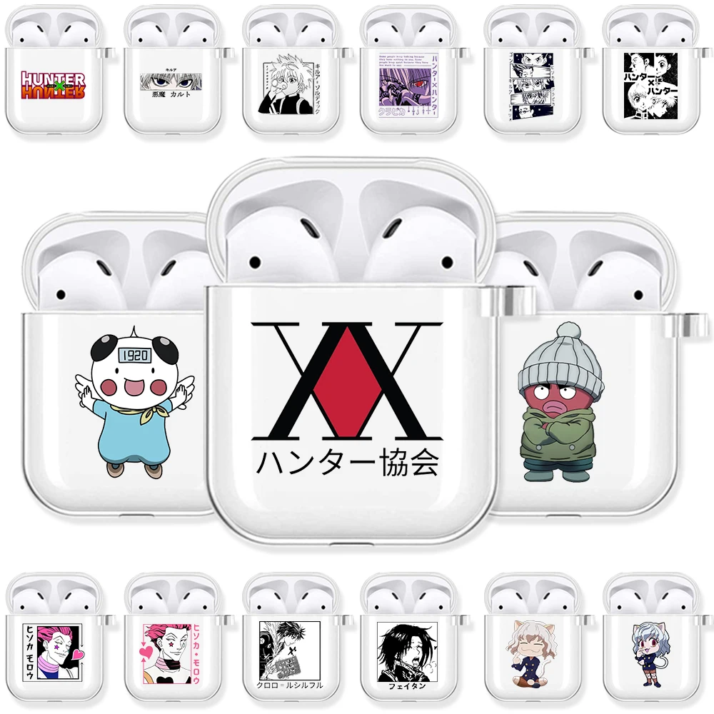 Прозрачный ТПУ чехол Hunter X Для Airpods Pro 3 2 1 HxH Killua Zoldyck Hisoka для беспроводных наушников