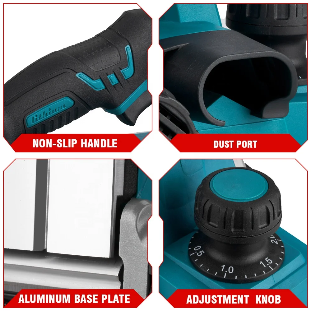 Мини-Строгальный станок для обработки древесины 82 мм 1000 Вт