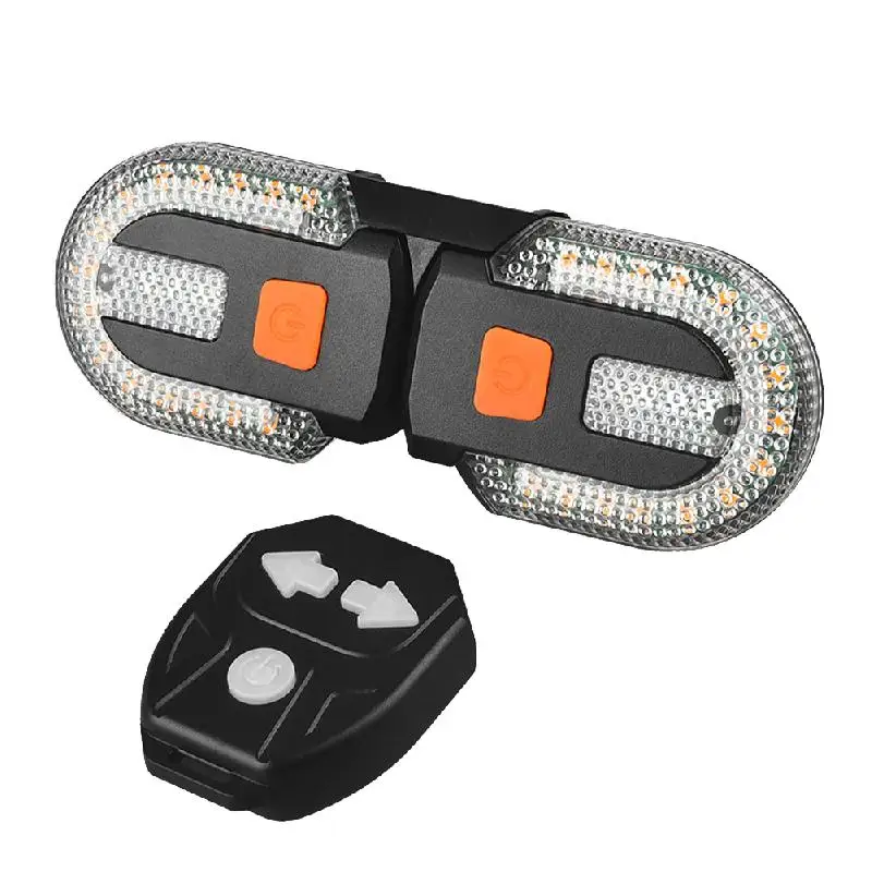 

Waterproof Bike Tail Light Warning Light Wireless Control Bike Turn Signal Light USB Rechargeable Tail Light Cycling Accessories