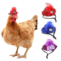 pet chicken caps pet chicken caps fashion chicken hat funny mini hen hat for rooster duck hats for hens small pets funny chicken