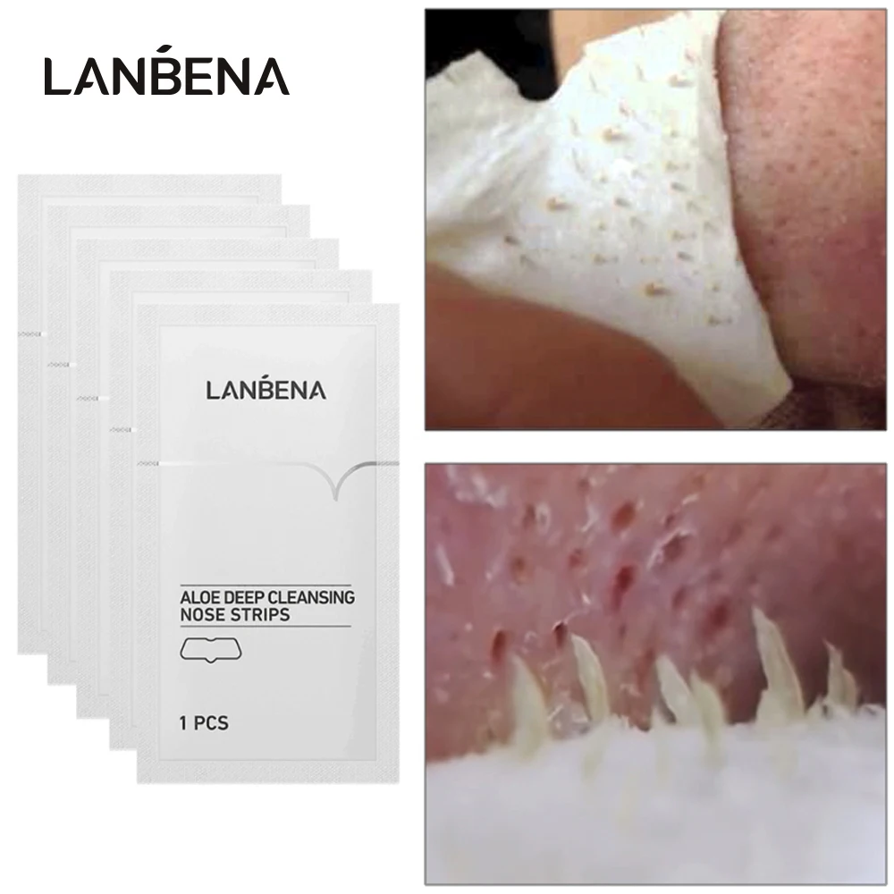 

Nose Blackhead Remover Patch Shrink Pore Deep Cleansing Blackhead Acne Unisex Treatment Nose Black Dots Moisturizing Skin Care