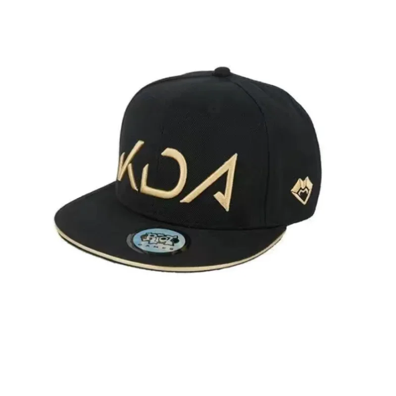 The Rogue Assassin Akali KDA Косплей Кепка Snapback с вышивкой Фиолетовая бейсболка