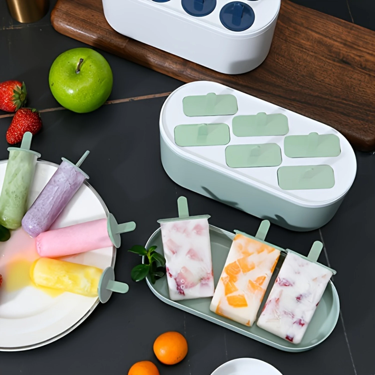 Силиконовая форма для мороженого Easy Release — машина и сорбета на мягкой подошве