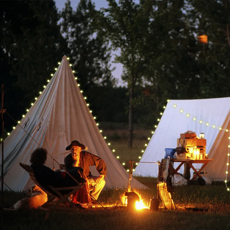 Outdoor Camping Tent Decorative Lights LED Atmosphere Canopy Lighting Bubble Ball Outing Accessories |