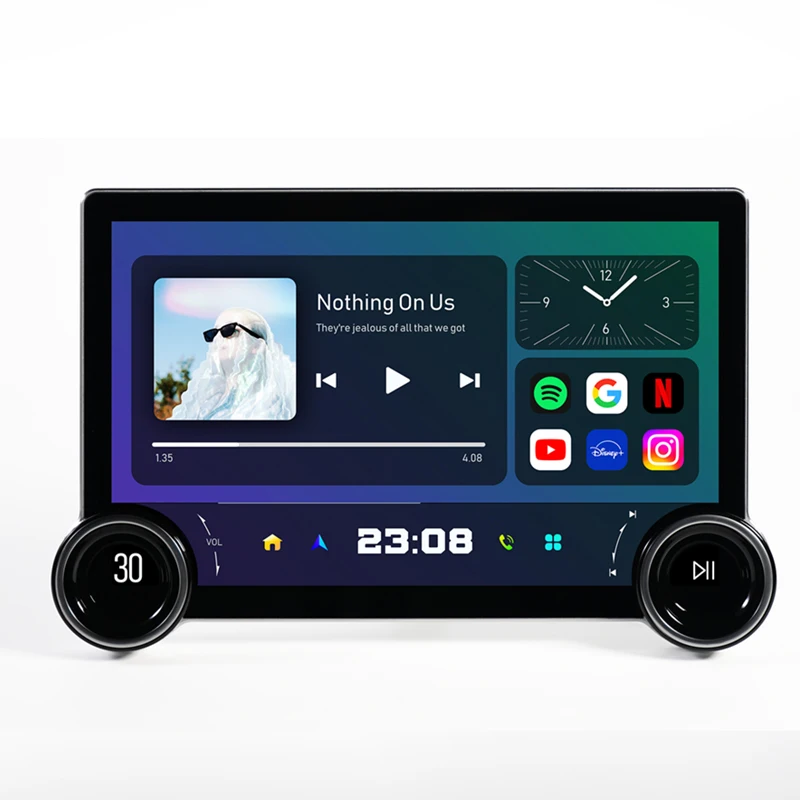 Qcm6125 11 5-дюймовый экран 2K Автомобильный радиоприемник Android Мультимедийный плеер DSP