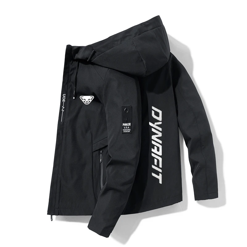 

2023 New Spring And Autumn Brand Men's Windproof Zipper Jacket Casual High Quality Hooded Baseball Jacket Outdoor Sports Jacket
