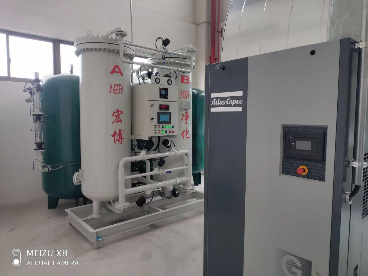 Рисунок 5 - Азотный генератор PSA с чистотой 99