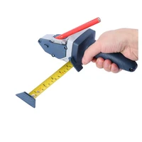 gypsum board cutting hand tool drywall cutting artifact tool with measuring tape and utility knife to measure mark and cut drywa