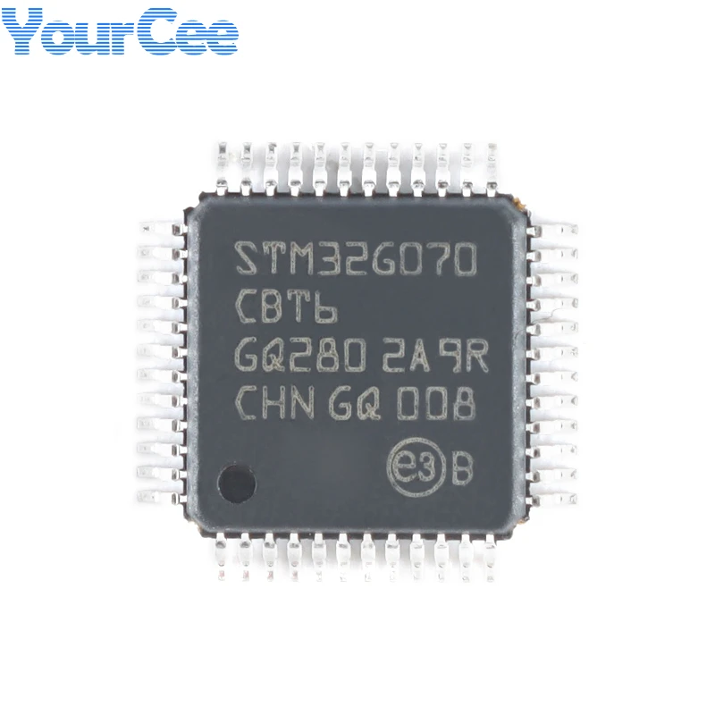 STM32G070CBT6 LQFP-48 Cortex-M0 + 32-битный микроконтроллер MCU 128KB Flash 36KB RAM Micro Controller LQFP48 |