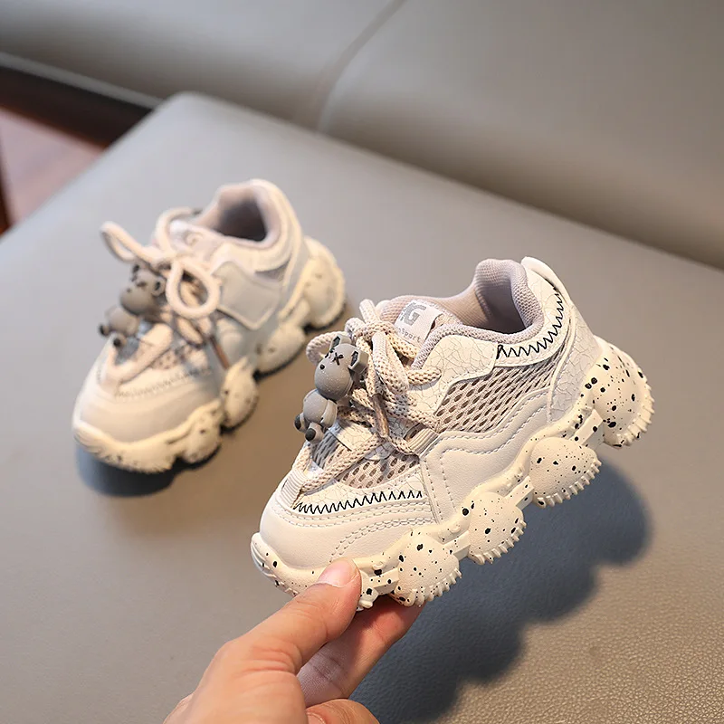 2023 Children Cute Sports Shoes Baby Girls Sneakers Kids Running Shoes Toddler Infant Footwear Kids Boys Outdoor Casual Shoes enlarge