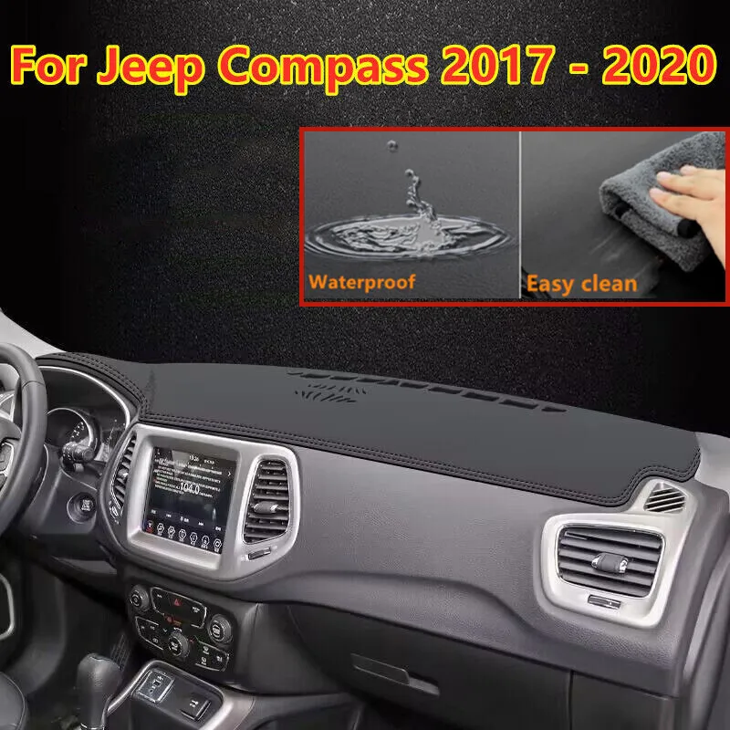 

Новинка, Противоскользящий коврик для приборной панели для Jeep Compass 2017-2020
