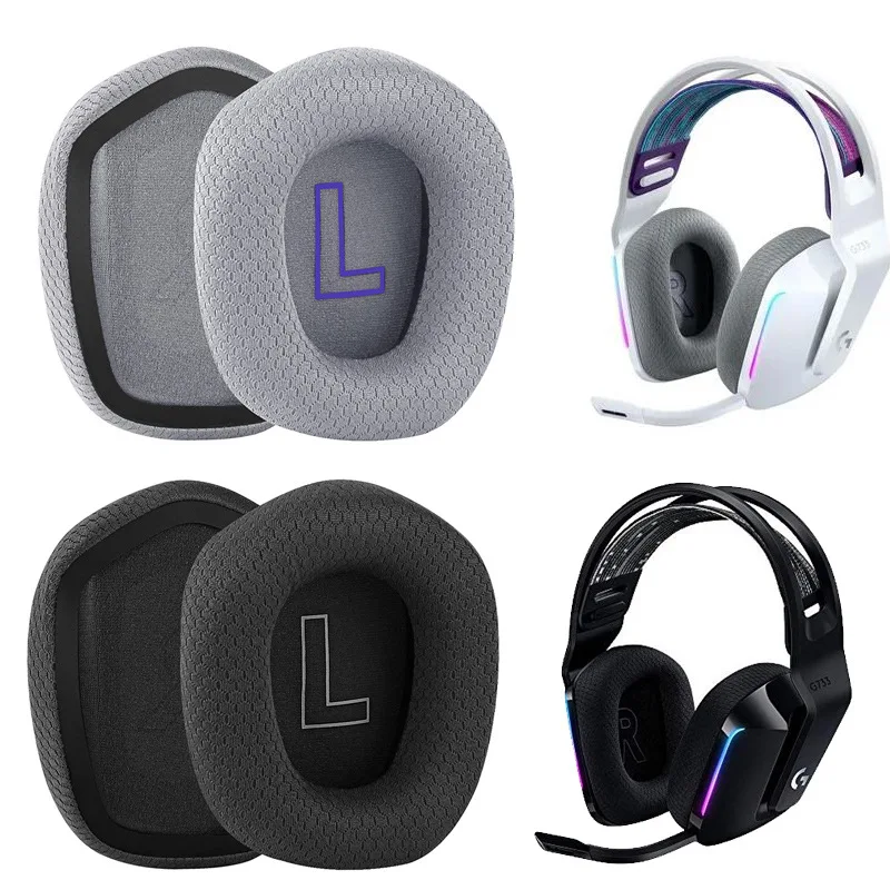 Фото Детали для Logitech G733, сменные амбушюры, мягкая губка, аксессуары для наушников №1