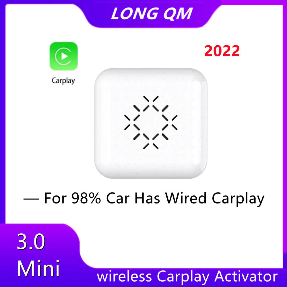 

Carlinkit 3.0 Mini Wireless Carplay Dongle Activator Box For Audi Mercedes Volvo Volkswagen Support Auto Connection Navigation